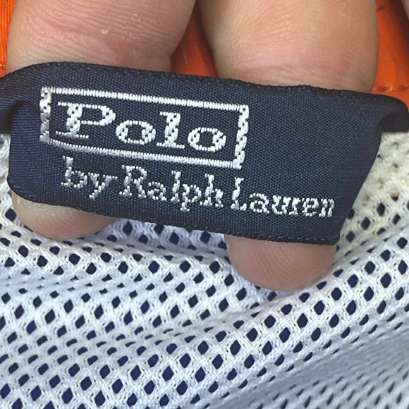 Polo Ralph Lauren Bathing Suit Men's Large Swim Trunks Blue Athletic Drawstring‎ - Picture 3 of 13